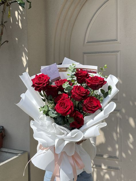Buket Mawar Merah Premium